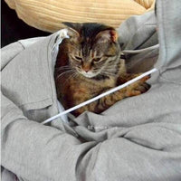 Comfortabele Hoodie met Kattenzak - CozyPurr