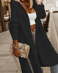 Comfortable Women's Cardigan with Hood - Elise