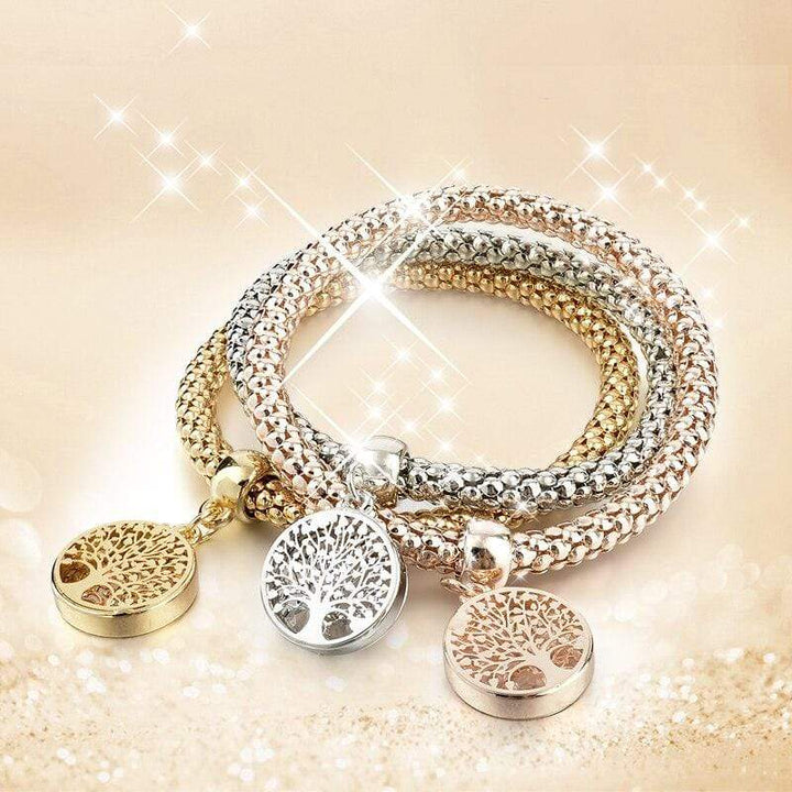 Boom des Levens Armbandenset (3-delig) - Liora