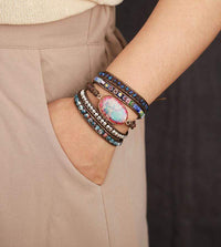 Flower Protection Wrap Bracelet - Flora