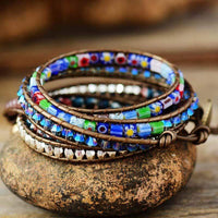Flower Protection Wrap Bracelet - Flora