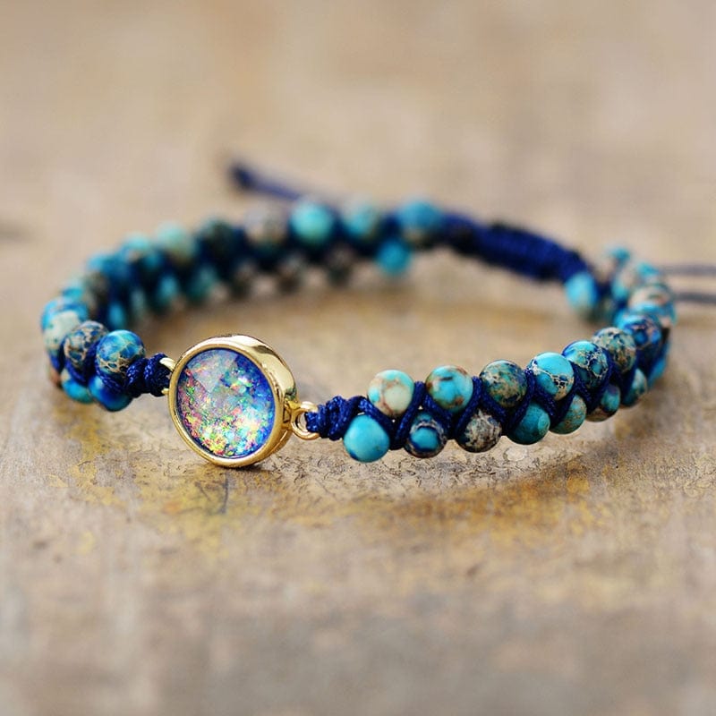Opaal & Jaspis Armband - Thalassa