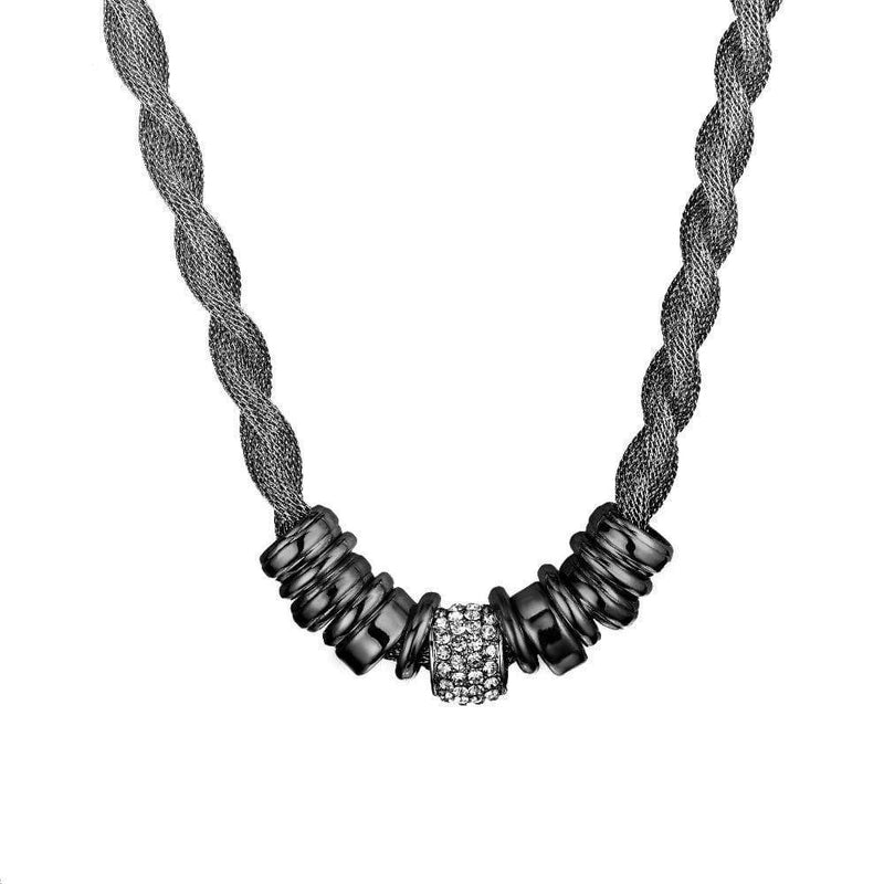Braided Fashion Necklace - Lynora