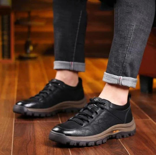 Stylish Men's Leather Comfort Shoes - Alexander
