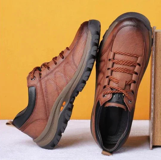 Stylish Men's Leather Comfort Shoes - Alexander