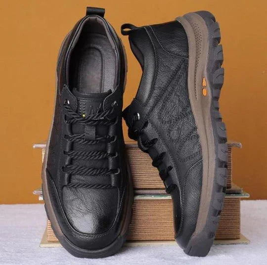 Stylish Men's Leather Comfort Shoes - Alexander