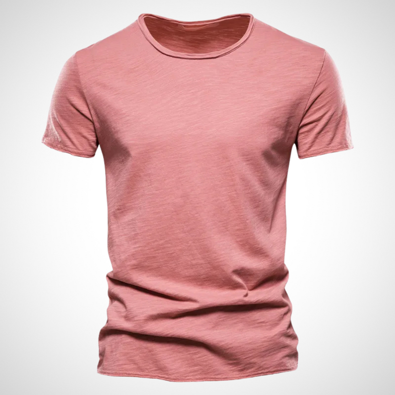 Klassiek ademend katoenen heren T-shirt – Marco