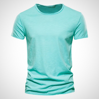 Klassiek ademend katoenen heren T-shirt – Marco