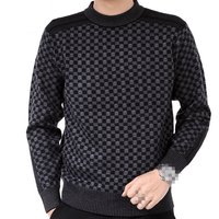 Men's Sweater with Plaid Pattern – Fabian