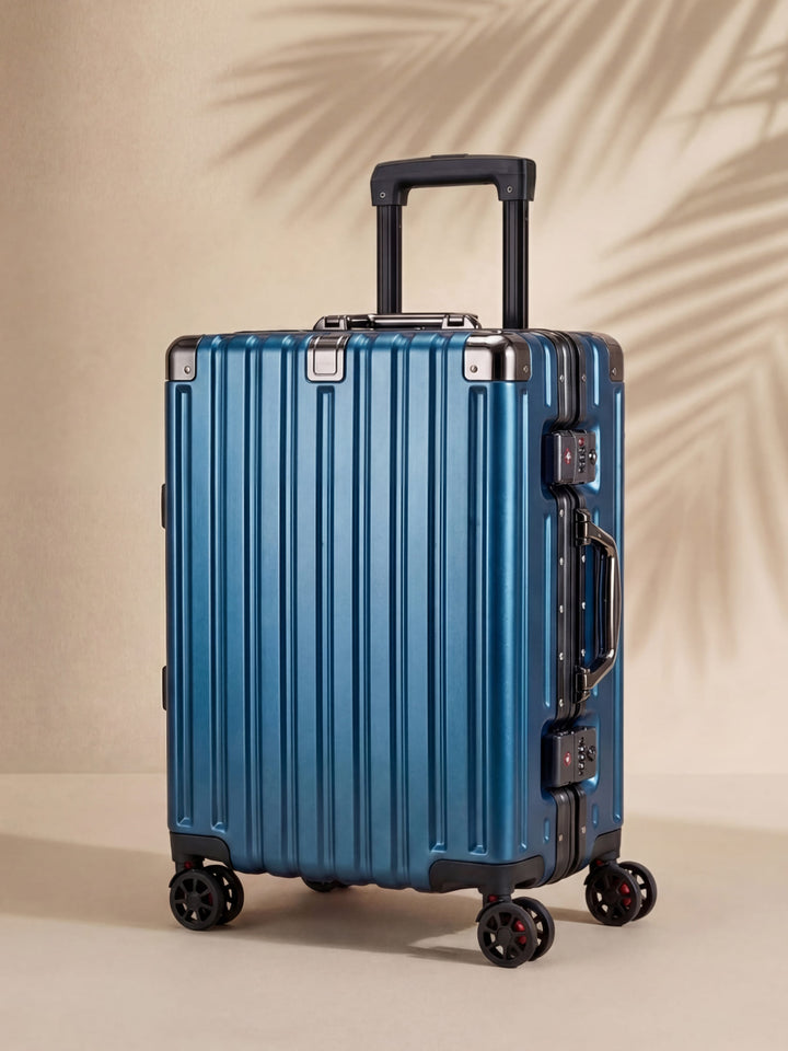 Twarda walizka z aluminiową ramą – Wilno