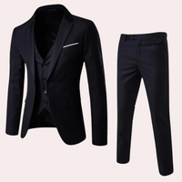 Three-Piece Formal Suit for Men - Leon