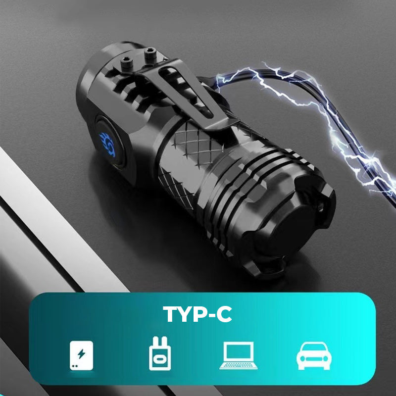 Compact LED Flashlight - LumenTorch