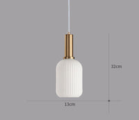 Retro Glass Pendant Lamp - ColorVibe