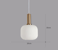 Retro Glass Pendant Lamp - ColorVibe