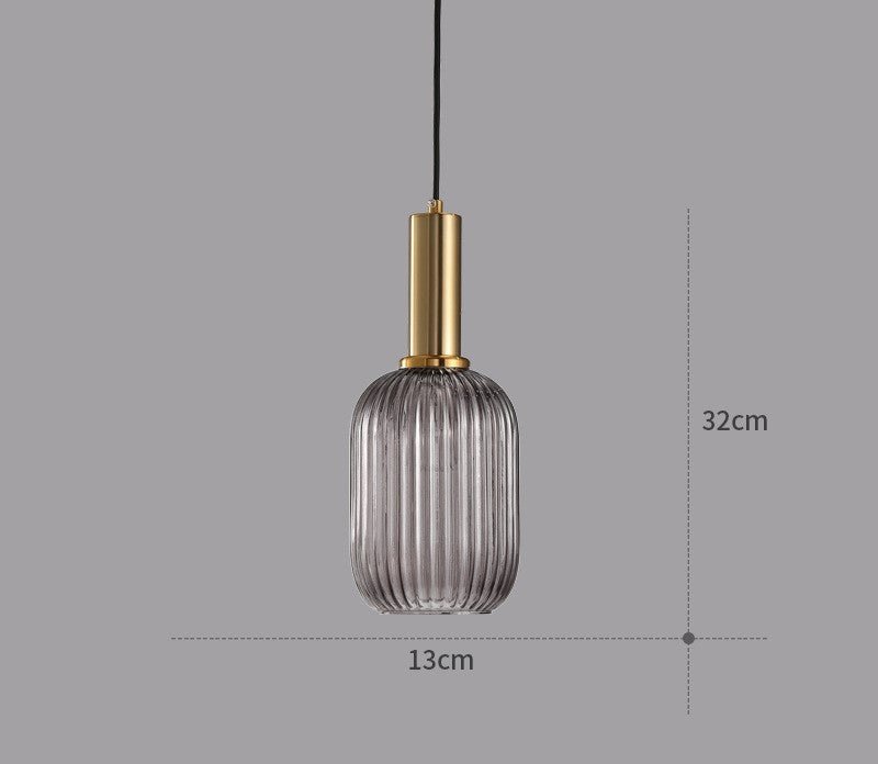 Retro Glass Pendant Lamp - ColorVibe