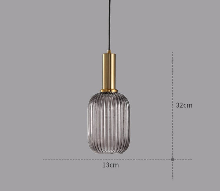 Retro Glass Pendant Lamp - ColorVibe