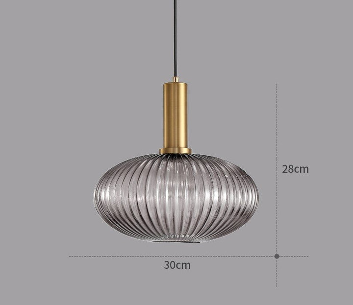Retro Glass Pendant Lamp - ColorVibe
