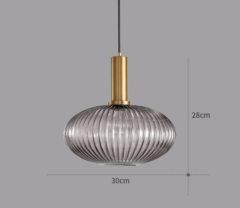 Retro Glass Pendant Lamp - ColorVibe
