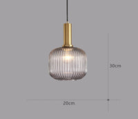 Retro Glass Pendant Lamp - ColorVibe