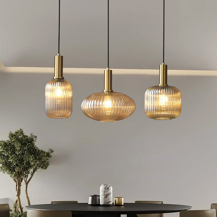 Retro Glass Pendant Lamp - ColorVibe