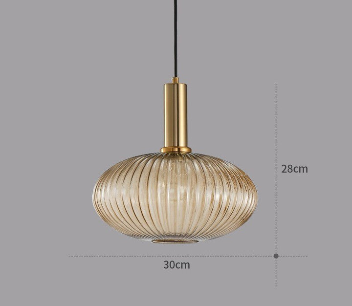 Retro Glass Pendant Lamp - ColorVibe