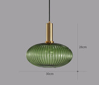 Retro Glass Pendant Lamp - ColorVibe