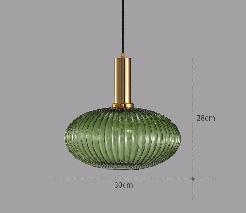 Retro Glass Pendant Lamp - ColorVibe