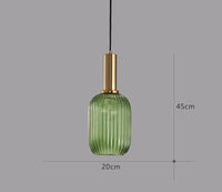 Retro Glass Pendant Lamp - ColorVibe
