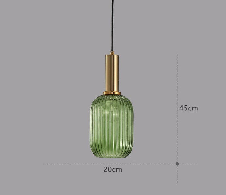 Retro Glass Pendant Lamp - ColorVibe