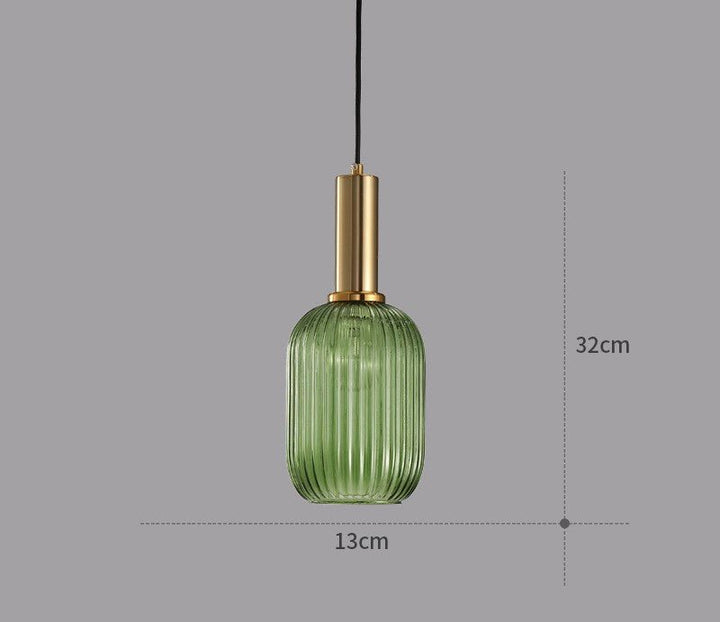 Retro Glass Pendant Lamp - ColorVibe