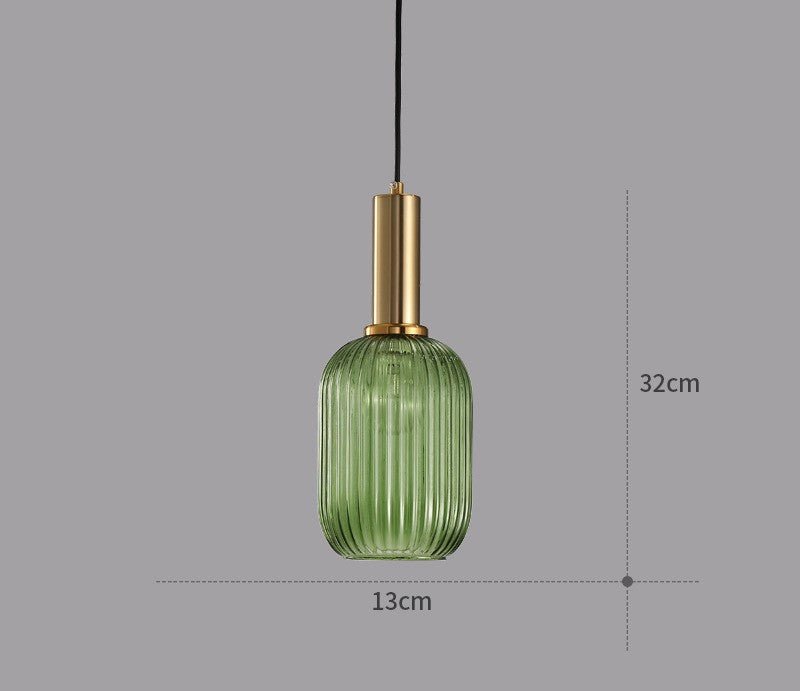 Retro Glass Pendant Lamp - ColorVibe