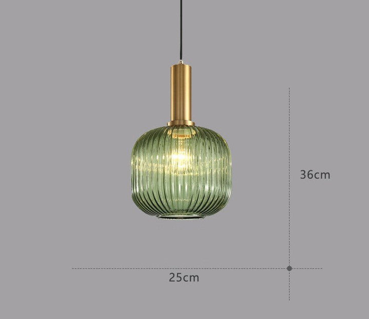 Retro Glass Pendant Lamp - ColorVibe