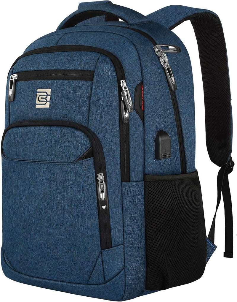Slim Anti-Diefstal Laptop Rugzak met USB Oplaadpoort