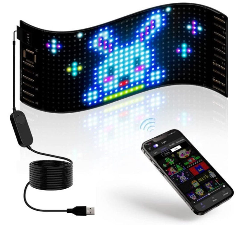 Customizable LED Car Display - GlowSign