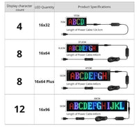 Customizable LED Car Display - GlowSign