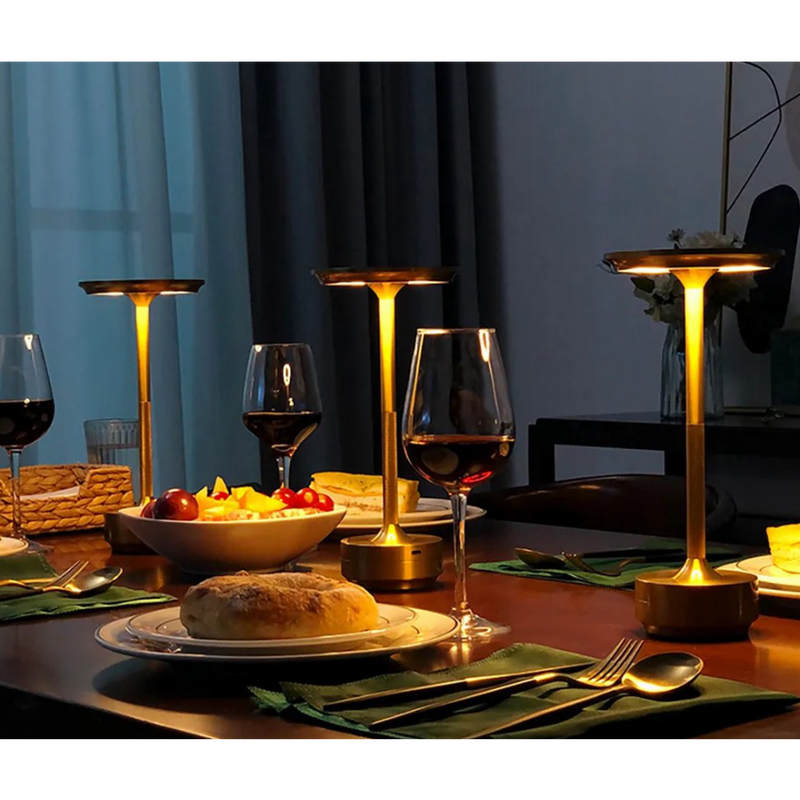 ClarityGlow Luxury Edition | Wireless LED Table Lamp