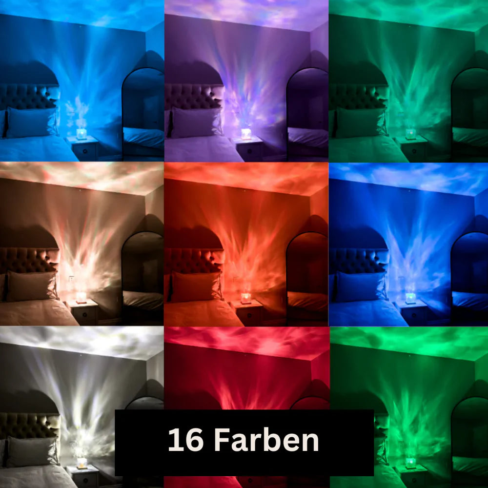 Northern Lights Lamp with 16 Colors - AuroraGlow