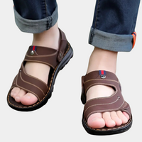 Casual Leather Sandals for Men - Leon