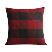 Gezellige Geruite Kussenhoes in Landhuisstijl – Autumn Plaid