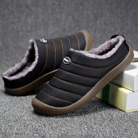 Warm Lined Men's Slippers - Lars