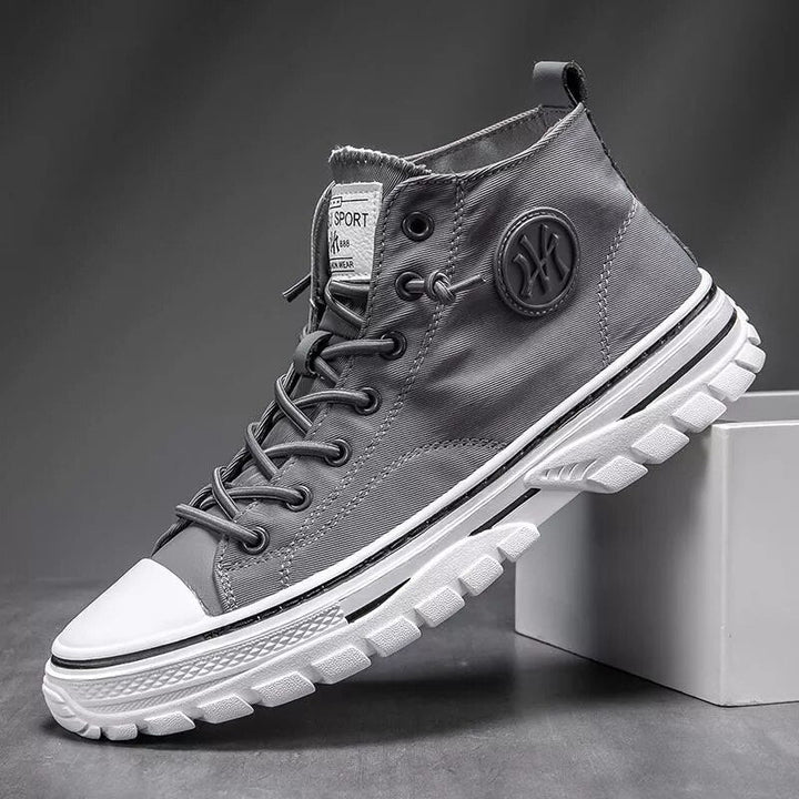 Trendy Urban Canvas Sneakers for Men - Viktor