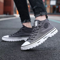 Trendy Urban Canvas Sneakers for Men - Viktor
