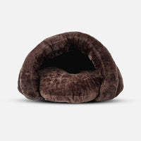 Kalmerend Grot Hondenbed - CozyCave Retreat