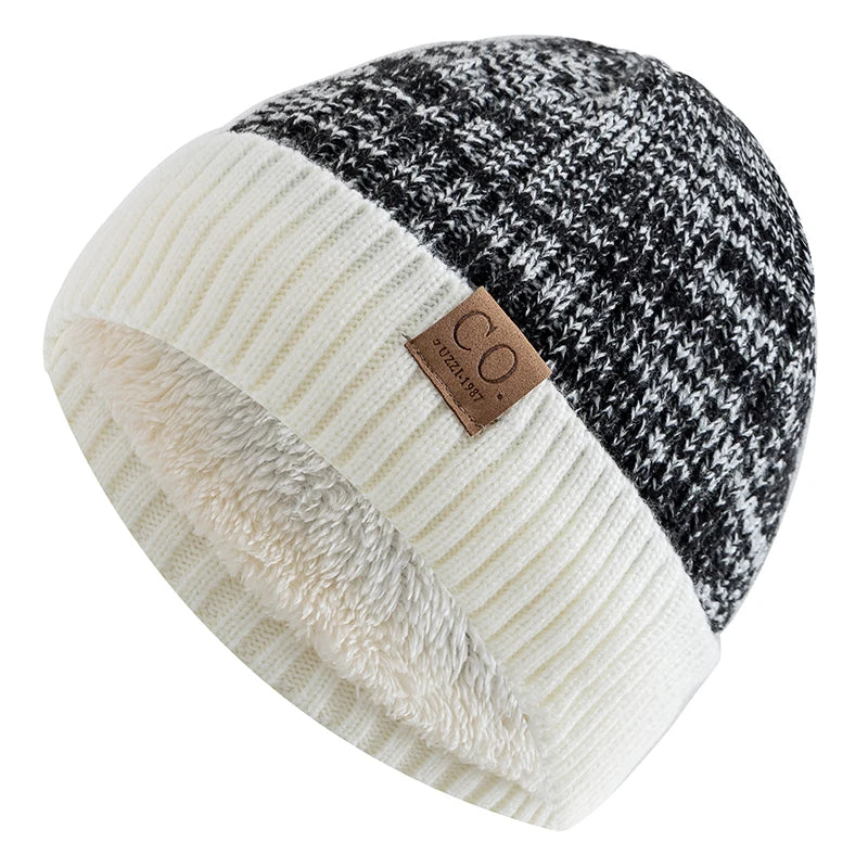 Sammy Jackson™ Vintage Vibe Beanie | Retro lined winter hat