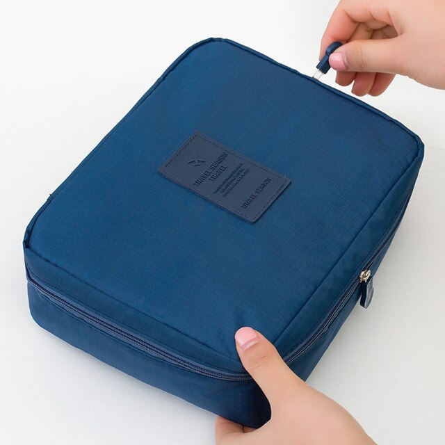 Compact Waterdichte Make-Up Reistas – Mini Cosmetica Tas