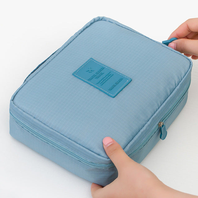 Compact Waterdichte Make-Up Reistas – Mini Cosmetica Tas