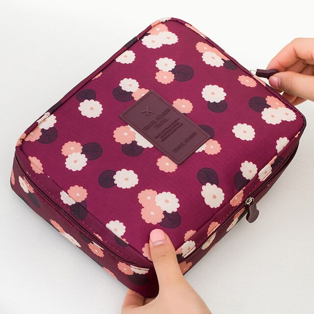 Compact Waterdichte Make-Up Reistas – Mini Cosmetica Tas