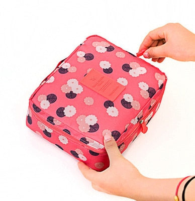 Compact Waterdichte Make-Up Reistas – Mini Cosmetica Tas