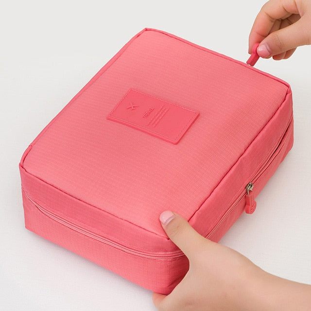 Compact Waterdichte Make-Up Reistas – Mini Cosmetica Tas