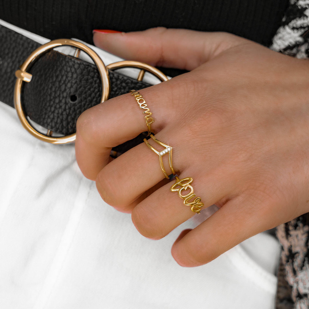 Stylish Mom Ring - Emma